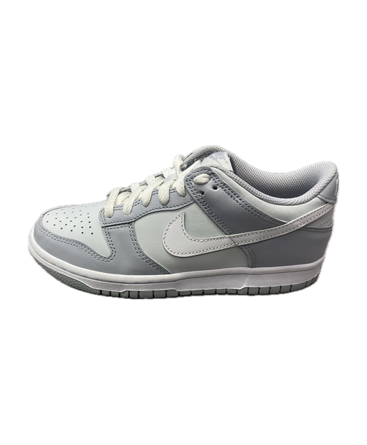 נעלי נייק דאנק נמוכות לבן-אפור  | Nike Dunk Low